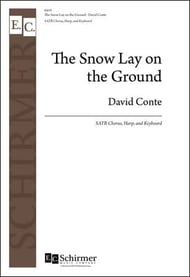 Snow Lay on the Ground SATB choral sheet music cover Thumbnail